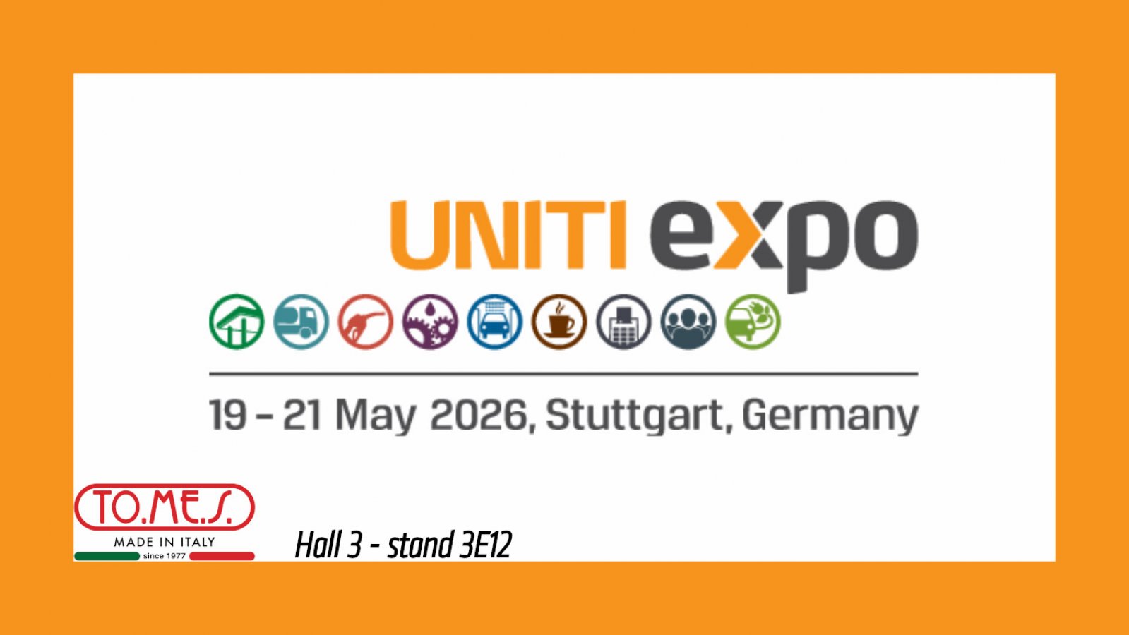 TO.ME.S. partecipate to UNITI expo of Stuttgart!